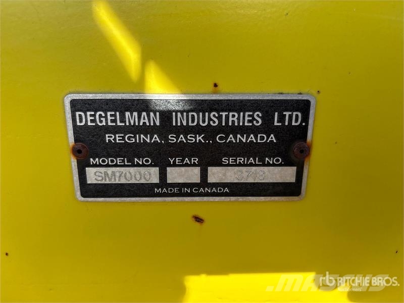 Degelman SM 7000 50 ft Heavy Harrow Grades