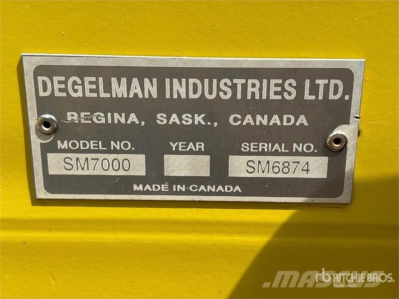 Degelman SM 7000 70 ft Heavy Harrow Grades