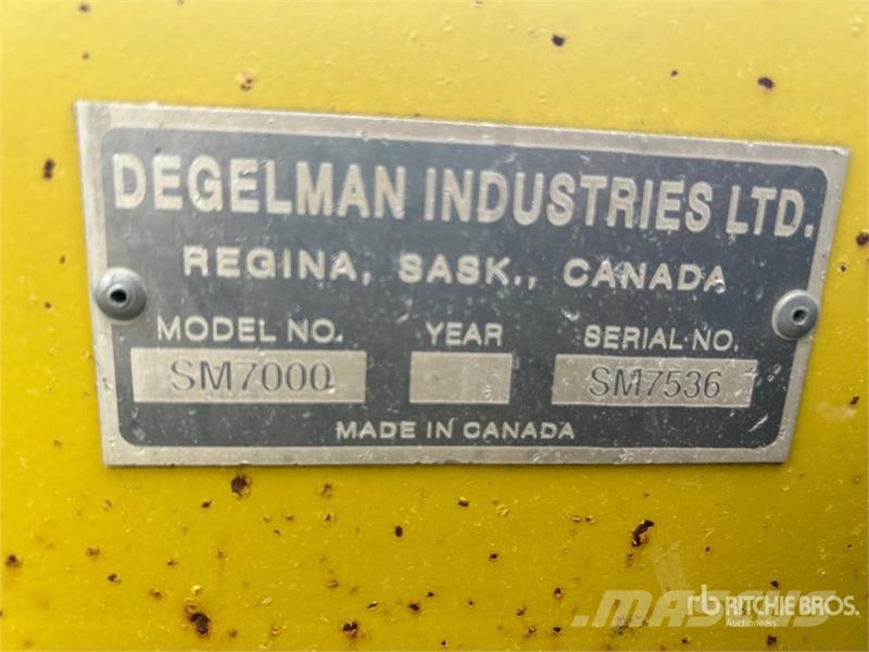 Degelman SM 7000 70 ft Heavy Harrow 하로우