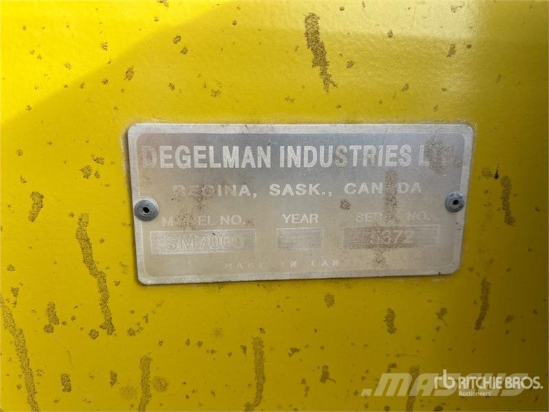 Degelman SM 7000 70 ft Heavy Harrow Grades
