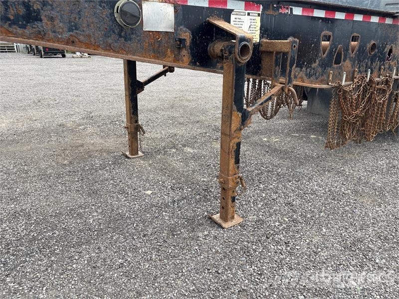 Deloupe 50 ft Quad/A Hayrack Log Trailer مقطورات أشجار