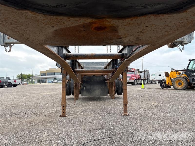 Deloupe 50 ft Quad/A Hayrack Log Trailer مقطورات أشجار