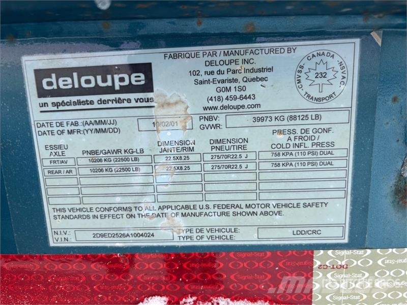 Deloupe T/A Heavy-Haul Jeep Інші причепи