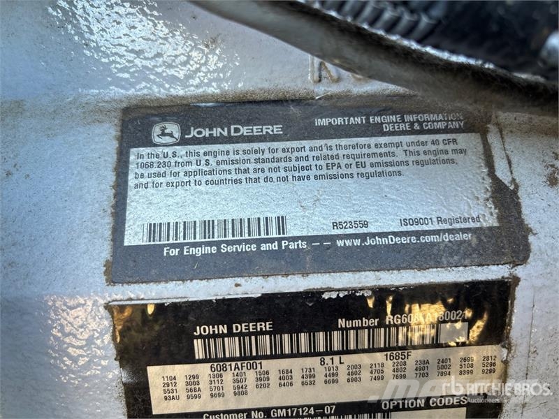 Detroit Diesel Diesel 4UA10 225 kW Skid-Mounted Generator  Generadores diésel