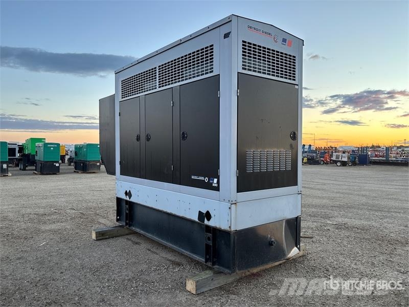 Detroit Diesel Diesel 4UA10 225 kW Generator Set Dizel generatori