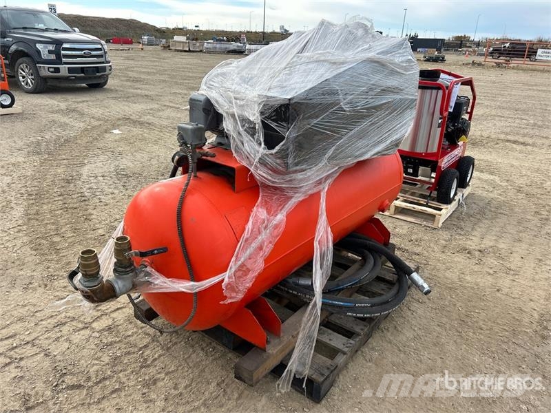  Devair VAT-5063 Skid-Mounted 120 gal Air Compresso Kompressorit