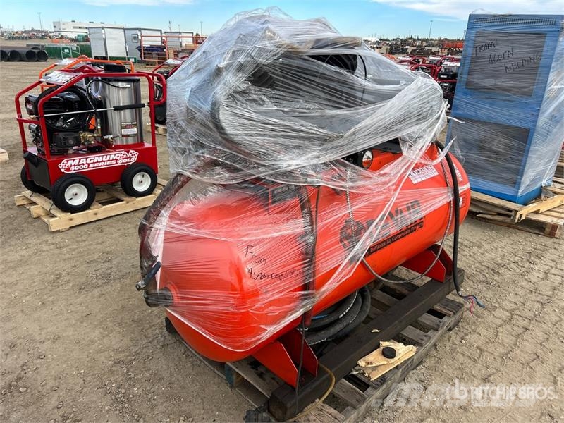  Devair VAT-5063 Skid-Mounted 120 gal Air Compresso Kompressorit