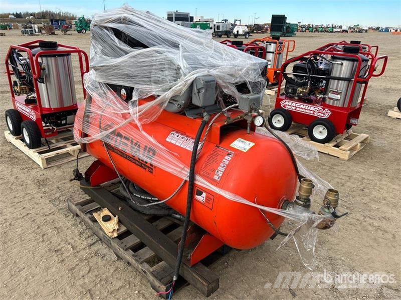  Devair VAT-5063 Skid-Mounted 120 gal Air Compresso Kompressorit
