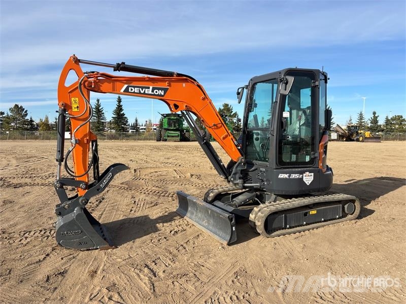 Develon DX35Z-7 Міні-екскаватори < 7т