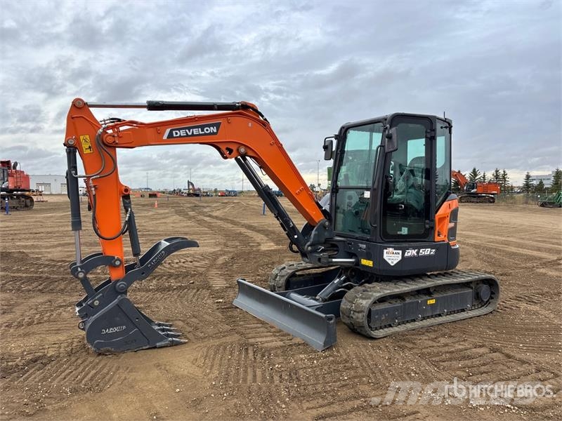 Develon DX50Z-7 Mini Excavator Mini rýpadla < 7t