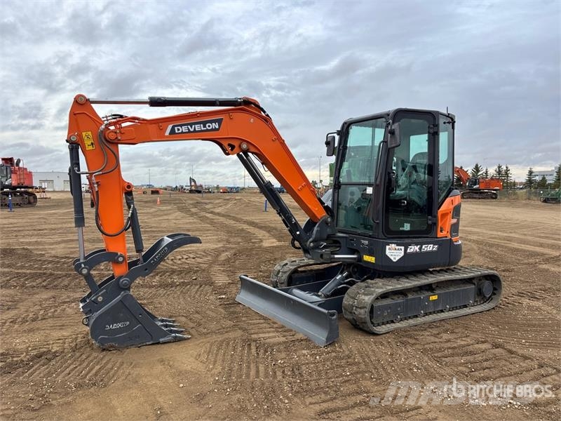 Develon DX50Z-7 Mini Excavator Mini rýpadla < 7t