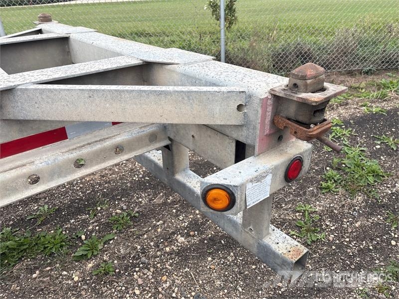 DI-MOND 40 ft Extendable Container Trailer Växelflak-/Containersläp