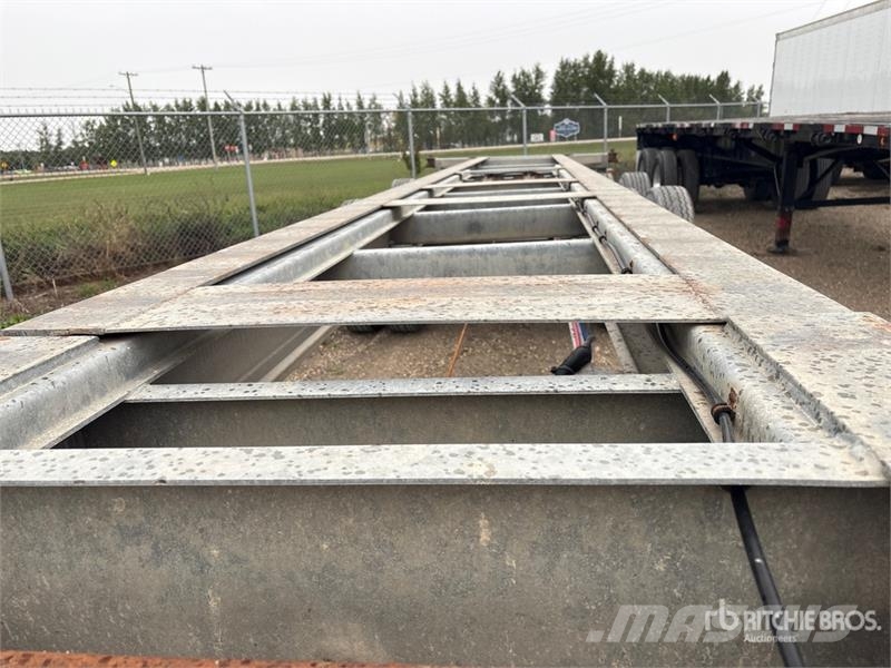 DI-MOND 40 ft Extendable Container Trailer Växelflak-/Containersläp