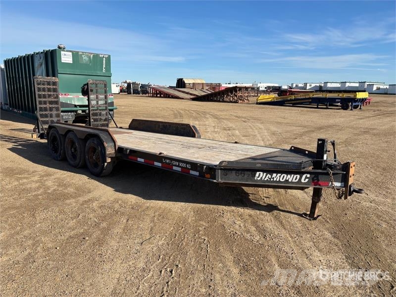 Diamond 20 ft Tri/A Equipment Trailer Трейлери колесного транспортного засобу