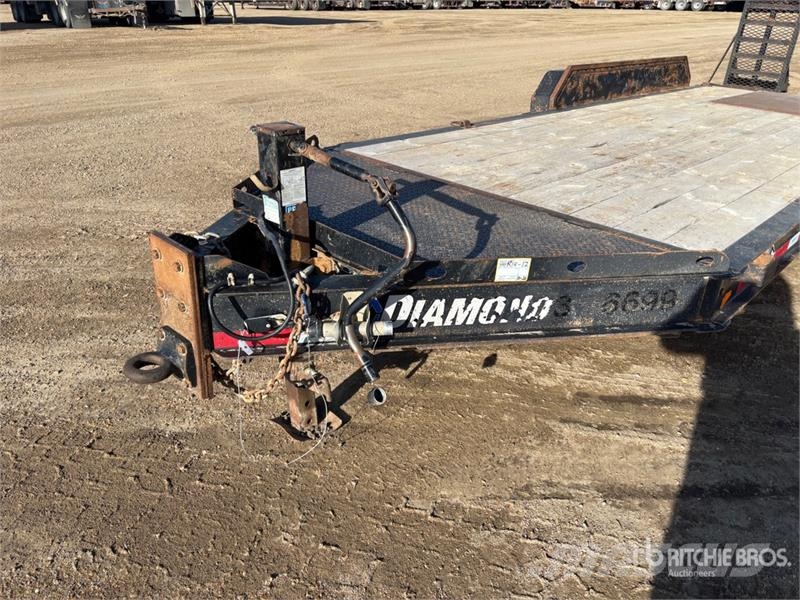 Diamond 20 ft Tri/A Equipment Trailer Трейлери колесного транспортного засобу