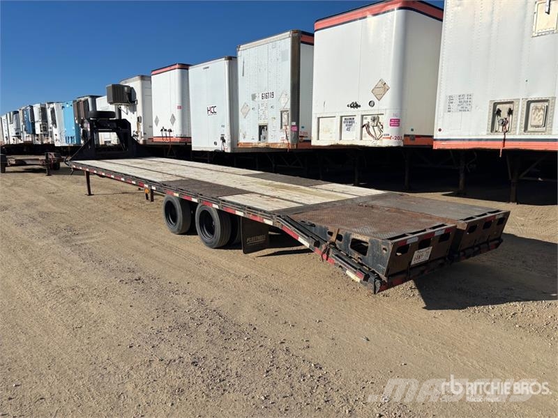 Diamond 35 ft T/A Gooseneck Equipment Trailer Oprijwagen