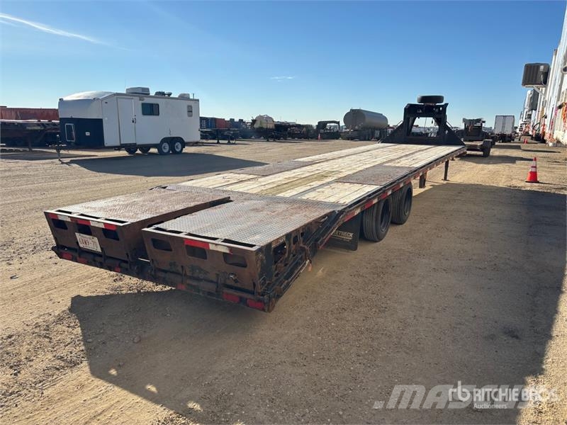 Diamond 35 ft T/A Gooseneck Equipment Trailer Oprijwagen