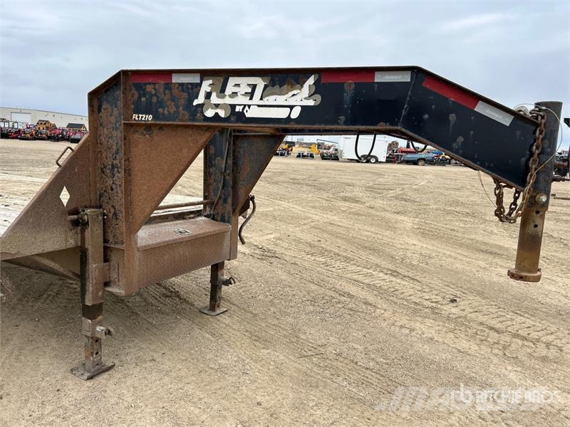 Diamond C 25 ft T/A Gooseneck Equipment Trailer Autotreilerid
