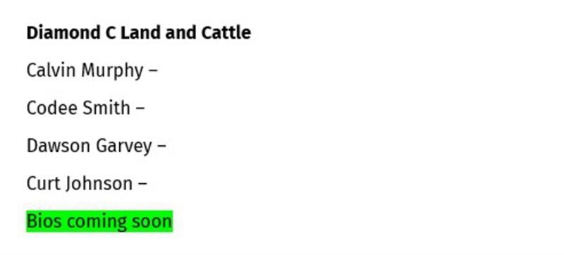 Diamond C Land and Cattle Weitere Viehgeräte