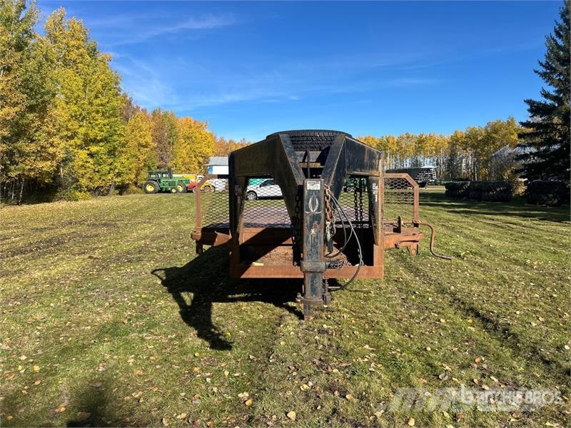 Diamond C Trailer 20 ft T/A Gooseneck Flatbed Trailer Причепи-платформи/бокове розвантаження