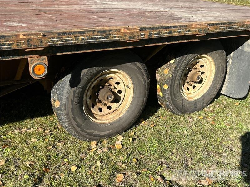 Diamond C Trailer 20 ft T/A Gooseneck Flatbed Trailer Причепи-платформи/бокове розвантаження