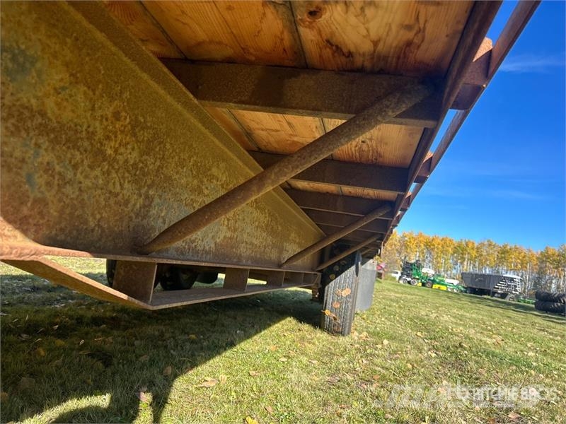 Diamond C Trailer 20 ft T/A Gooseneck Flatbed Trailer Причепи-платформи/бокове розвантаження
