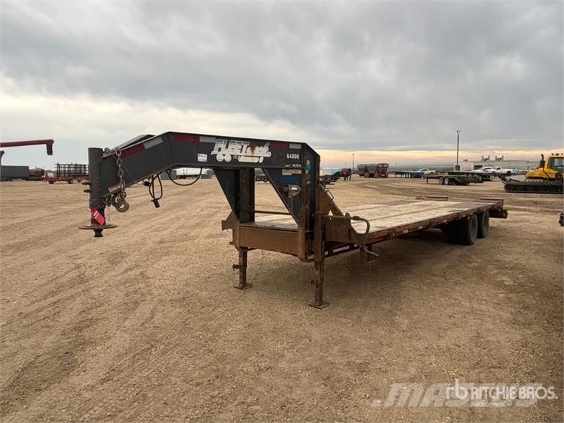 Diamond FLT210 30 ft T/A Gooseneck Equipment Trailer Autotransport-Anhänger