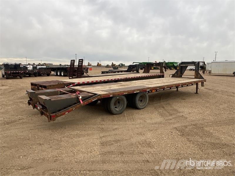 Diamond FLT210 30 ft T/A Gooseneck Equipment Trailer Autotransport-Anhänger