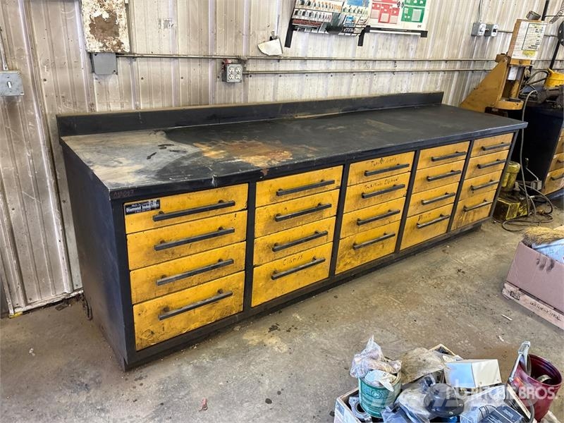 Diamond Industries 10 ft Workbench Kiti naudoti statybos komponentai