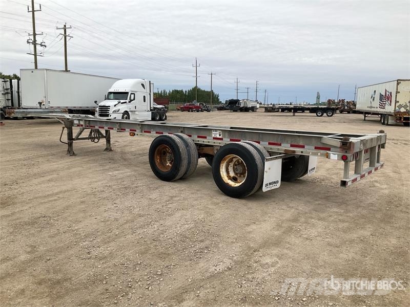  Dimond 40 ft Extendable Container Trailer مقطورات حاويات