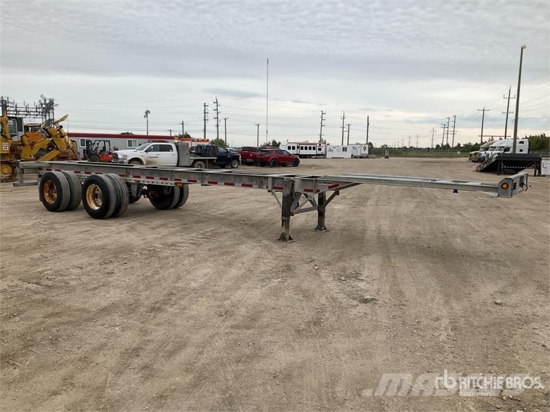  Dimond 40 ft Extendable Container Trailer مقطورات حاويات