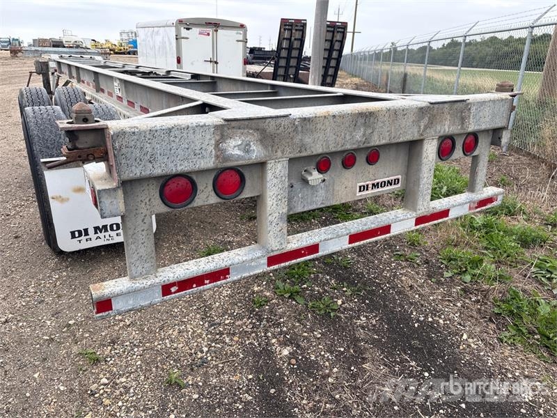  Dimond 40 ft Extendable Container Trailer مقطورات حاويات