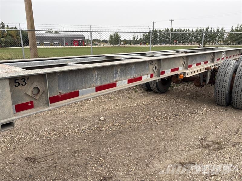 Dimond 40 ft Extendable Container Trailer مقطورات حاويات
