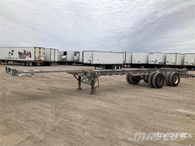  Dimond 40 ft Extendable Container Trailer مقطورات حاويات