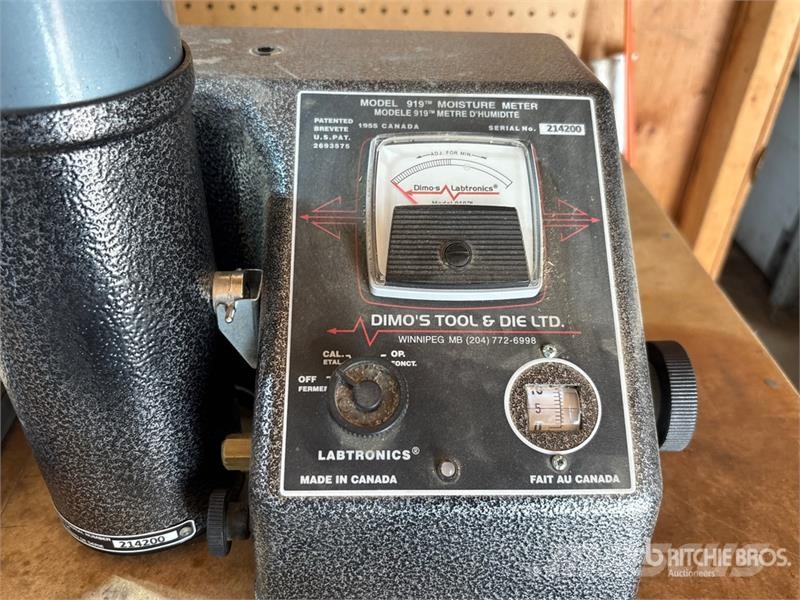 Dimos 919 Moisture Tester وحدات / آلات معالجة المحاصيل وتخزينها - أخرى