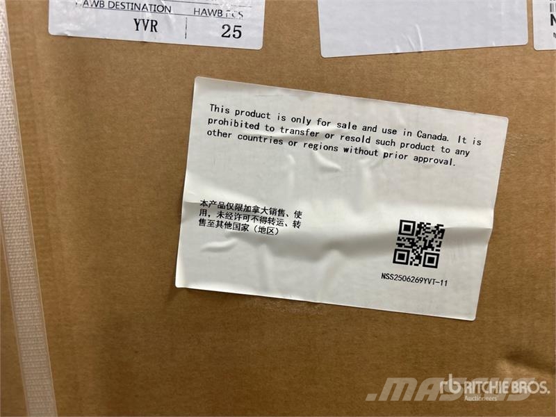 DJI Agras T50 Spray Drone (Unused) Drugi deli