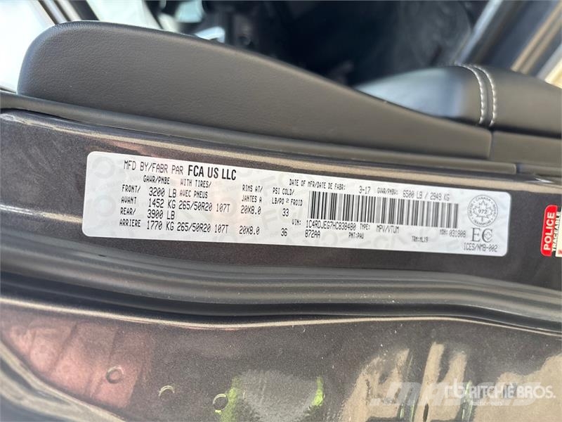 Dodge Durango Citadel AWD SUV Lengvieji automobiliai