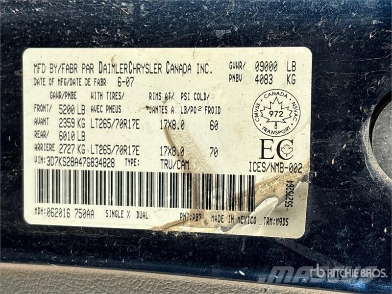 Dodge Ram 2500 أخرى