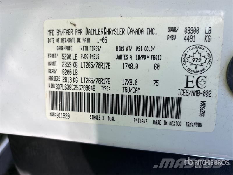 Dodge Ram 3500 Andere Transporter