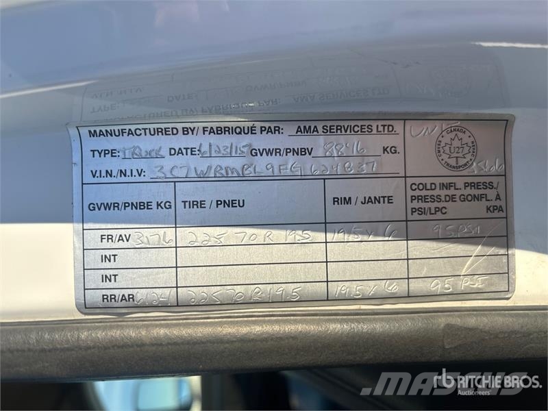 Dodge Ram 5500 Sleepwagens
