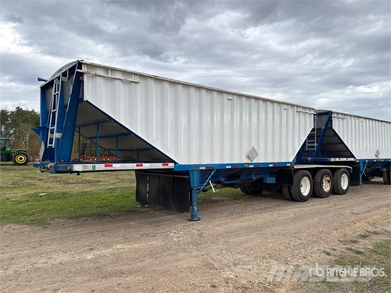 Doepker 26 ft Super B-Train Lead Grain Trailer Viljavankrid