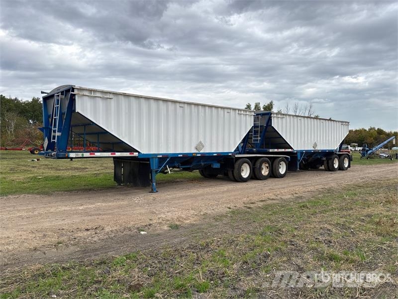 Doepker 26 ft Super B-Train Lead Grain Trailer Viljavankrid