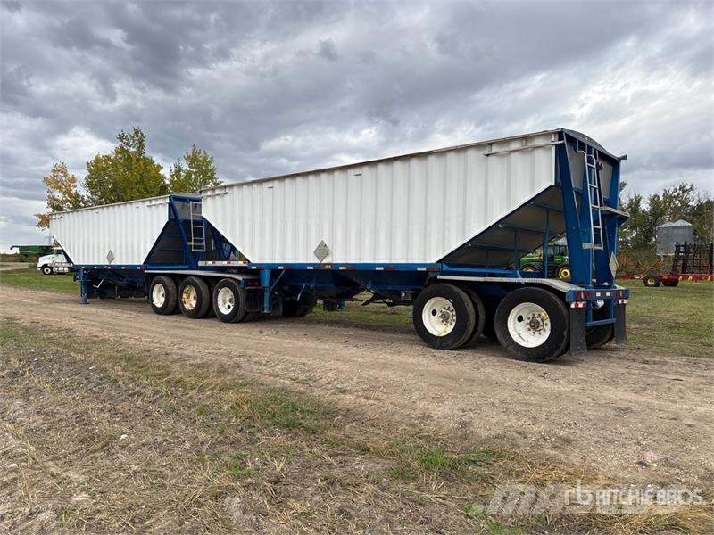Doepker 26 ft Super B-Train Lead Grain Trailer Viljavankrid