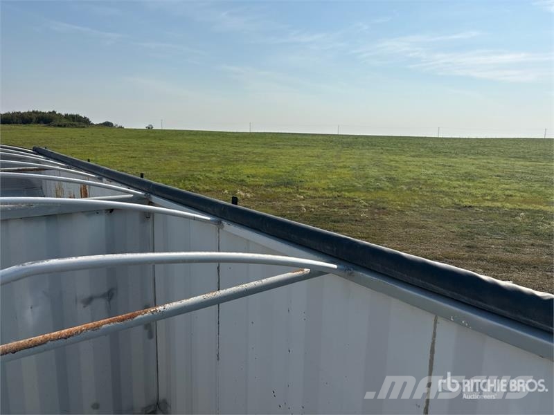 Doepker 27 ft Tri/A Super B-Train Lead Grain Trailer Transbordeur
