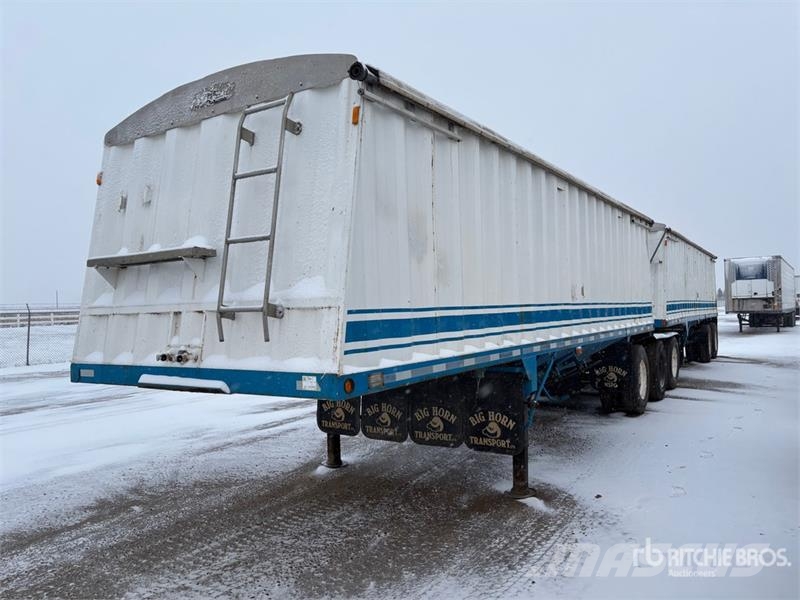 Doepker 28 ft Super B-Train Lead Belly Grain Trailer Hububat/Silaj Römorkları
