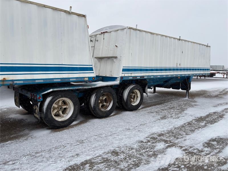 Doepker 28 ft Super B-Train Lead Belly Grain Trailer Hububat/Silaj Römorkları