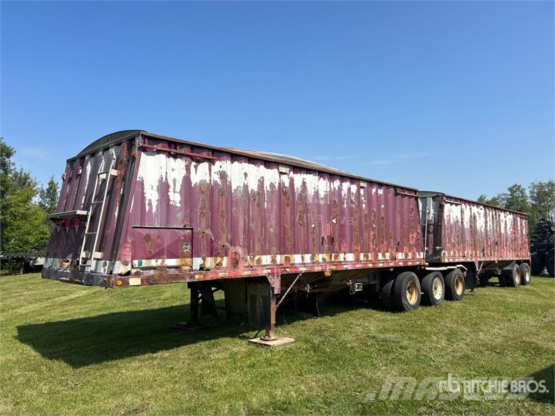 Doepker 28 ft Super B-Train Lead Grain Trailer (Inoperable Graantransportwagen