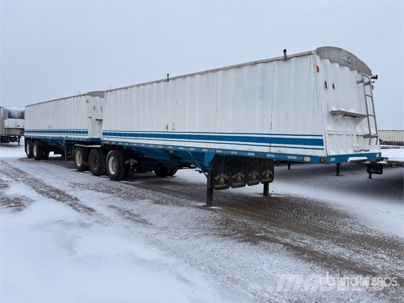 Doepker 28 ft Super B-Train Lead Belly Grain Trailer Hububat/Silaj Römorkları