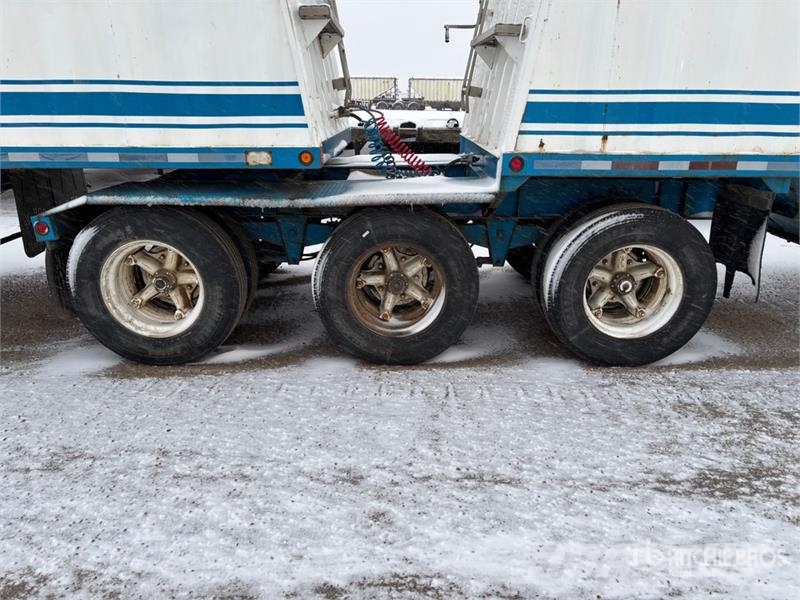 Doepker 28 ft Super B-Train Lead Belly Grain Trailer Hububat/Silaj Römorkları