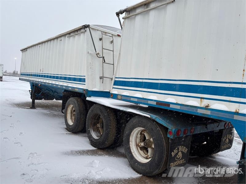 Doepker 28 ft Super B-Train Lead Belly Grain Trailer Hububat/Silaj Römorkları